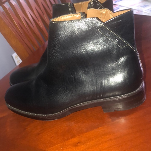 Prwnd Franco Sarto Women's Mobi Ankle Boot sz8.5 black genuine leather - Picture 13 of 13